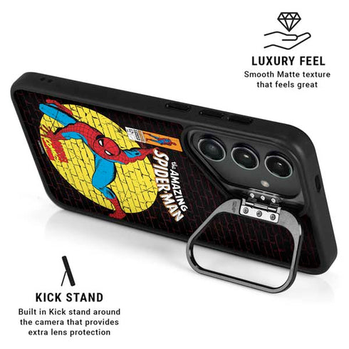Marvel Classic Comics Amazing Spider-Man 70 Galaxy S25 Kickstand Case
